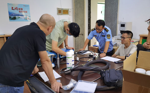 杭州建德環(huán)境監(jiān)測站PF-300非甲烷總烴分析儀交貨培訓 杭州建德環(huán)境監(jiān)測站PF-300非甲烷總烴分析儀交貨培訓