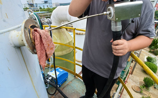 黃石市某企業(yè)非甲烷總烴濃度現場測試 黃石市某企業(yè)非甲烷總烴濃度現場測試