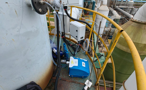 黃石市某企業(yè)非甲烷總烴濃度現場測試 黃石市某企業(yè)非甲烷總烴濃度現場測試